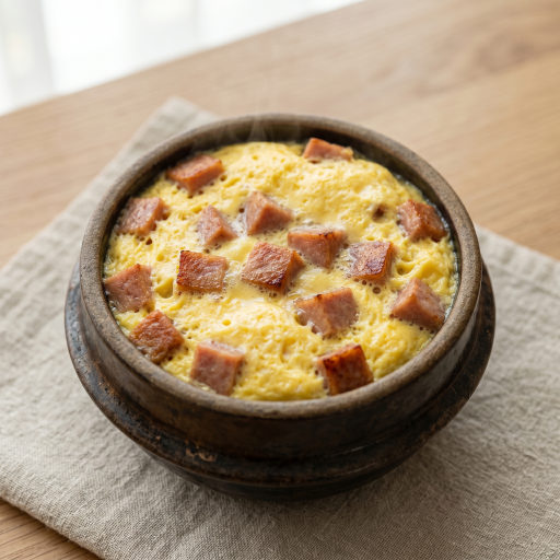 스팸 계란찜