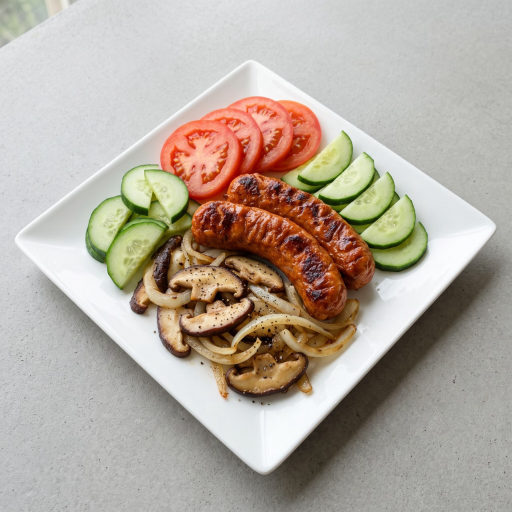백설 숯불갈비맛 후랑크 구이