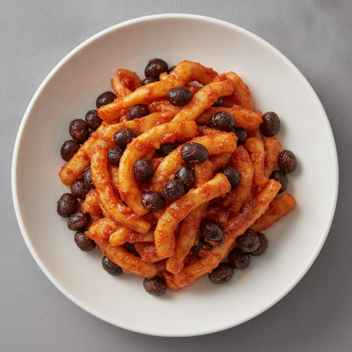 진미채 검은콩 무침