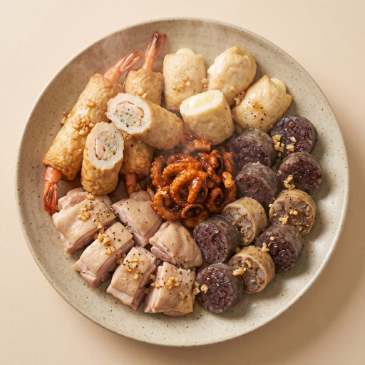 고래사 통새우말이 어묵 찜