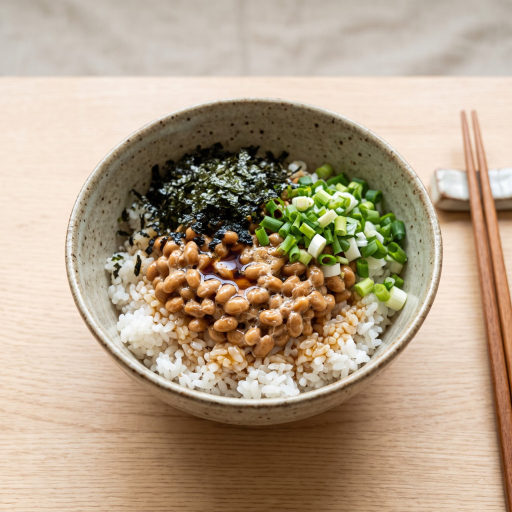 낫또 비빔밥