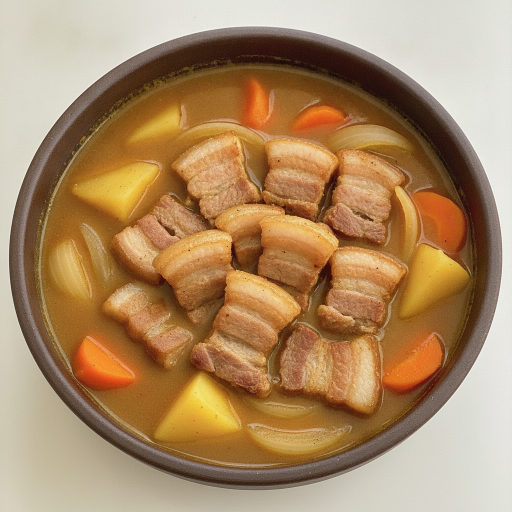 삼겹살 카레 스튜