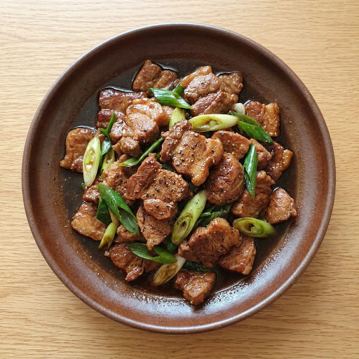 돼지목살 간장 조림