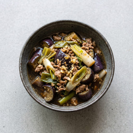가지 대파 찜