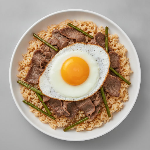 마늘쫑 비빔밥