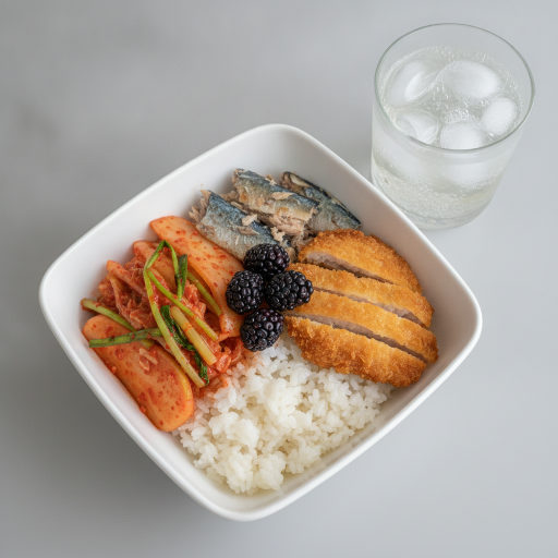 열무김치 비빔밥