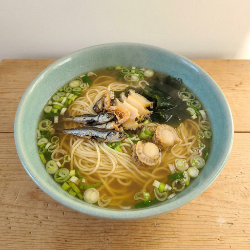 대파 멸치 국수