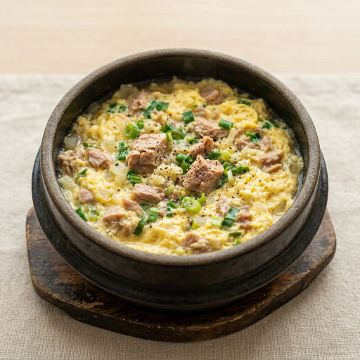 참치캔 계란찜