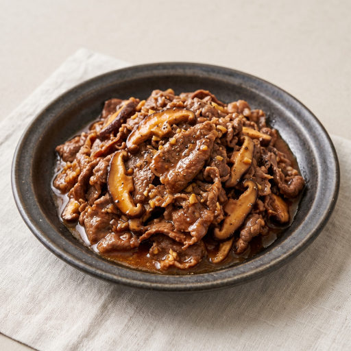 치킨 양념 소고기 볶음