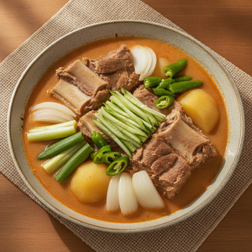 한돈 감자탕