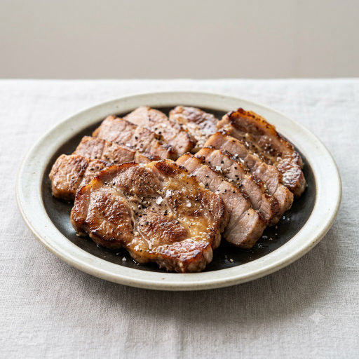 이베리코 목살 구이