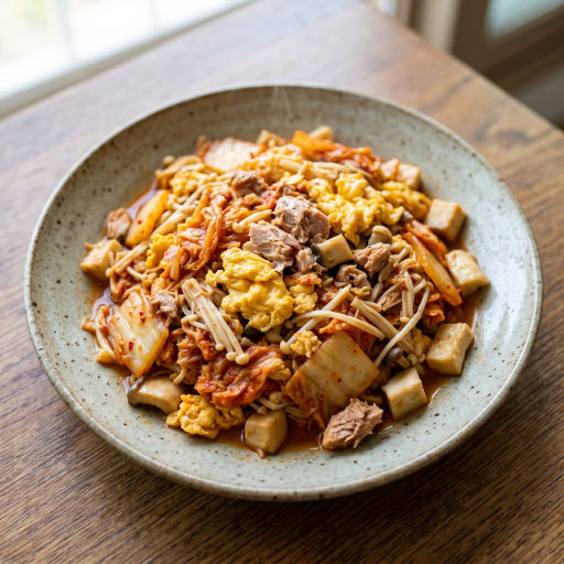김치 계란 볶음
