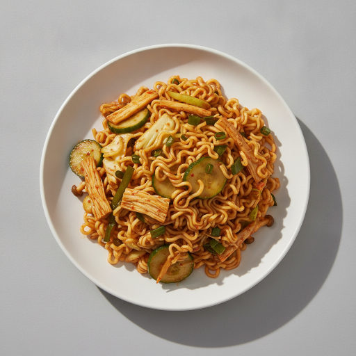 라면사리 볶음