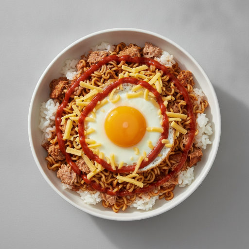 참치젓갈 비빔밥